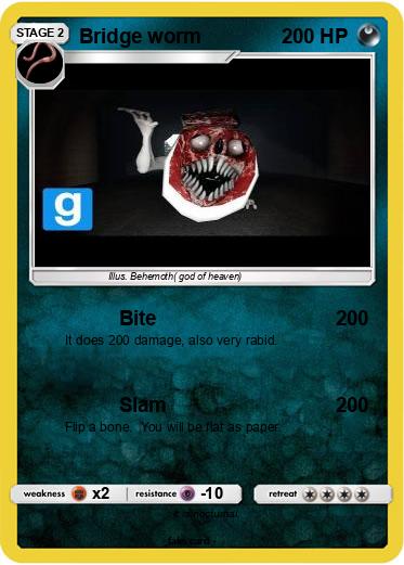 Pokemon Bridge worm