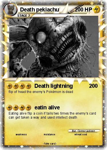 Pokemon Death pekiachu