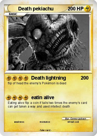 Pokemon Death pekiachu