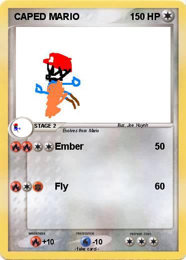 Pokemon CAPED MARIO