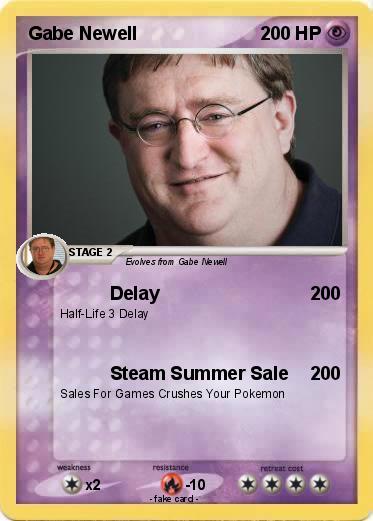 Pokemon Gabe Newell