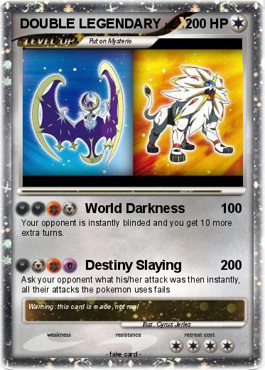 Pokemon DOUBLE LEGENDARY