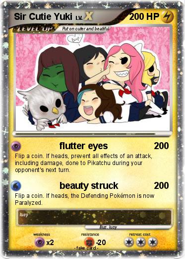 Pokemon Sir Cutie Yuki