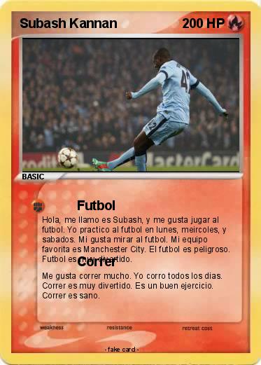 Pokemon Subash Kannan