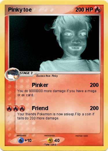 Pokemon Pinky toe