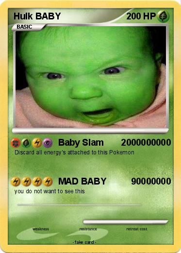Pokemon Hulk BABY