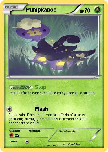 Pokemon Pumpkaboo