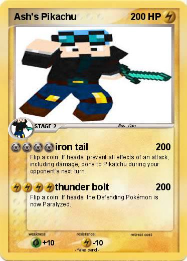 Pokemon Ash's Pikachu