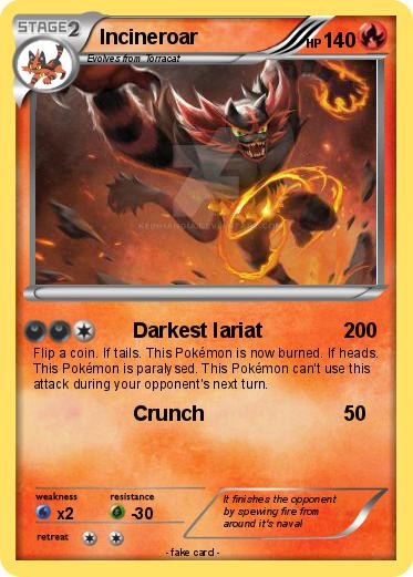 Pokemon Incineroar