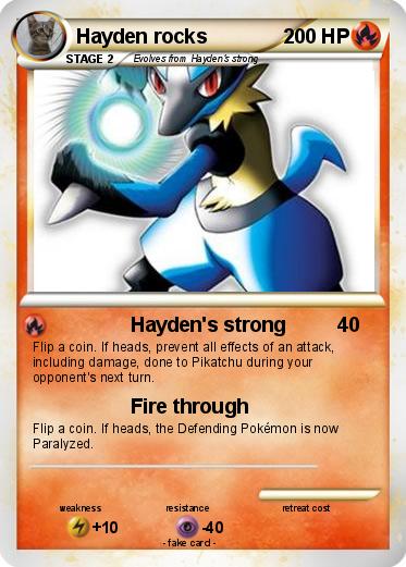 Pokemon Hayden rocks
