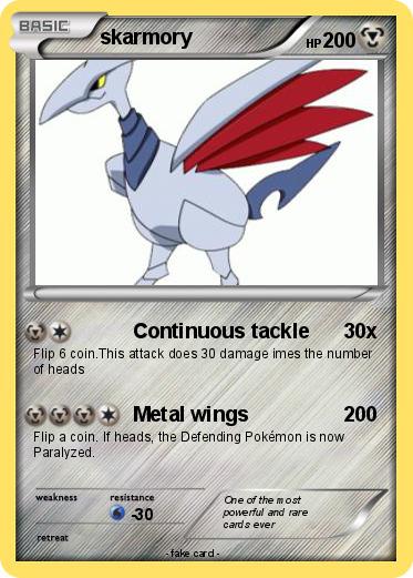Pokemon skarmory