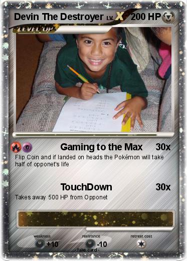 Pokemon Devin The Destroyer