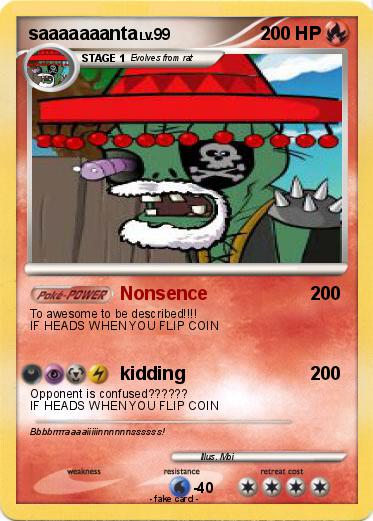 Pokemon saaaaaaanta