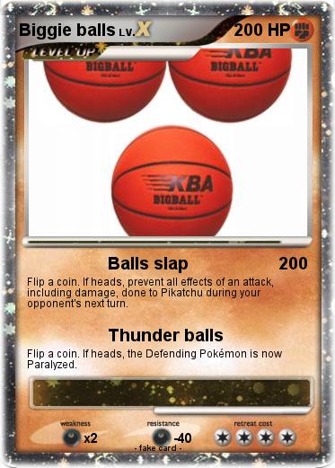 Pokemon Biggie balls