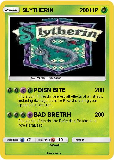 Pokemon SLYTHERIN