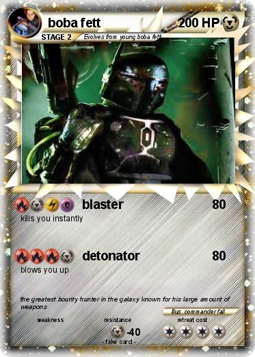 Pokemon boba fett