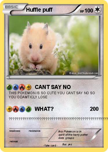 Pokemon Huffle puff