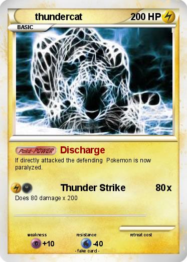 Pokemon thundercat