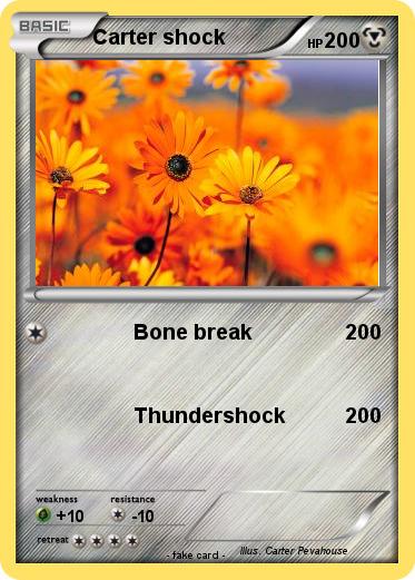 Pokemon Carter shock