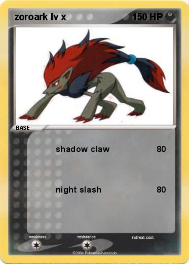 Pokemon zoroark lv x Pokemon zoroark lv x