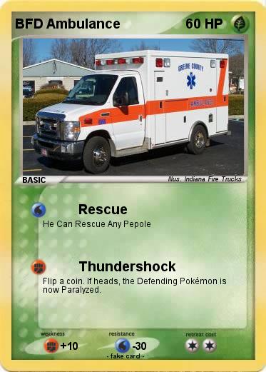 Pokemon BFD Ambulance