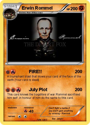 Pokemon Erwin Rommel