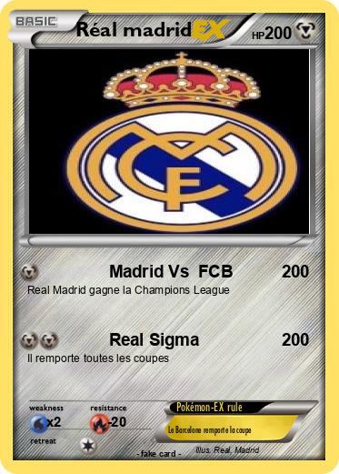 Pokemon Réal madrid