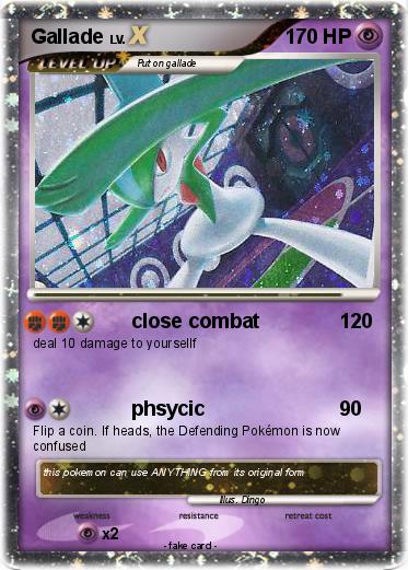 Pokemon Gallade