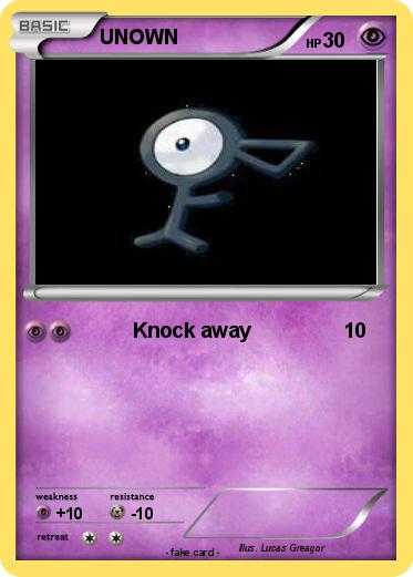 Pokemon UNOWN