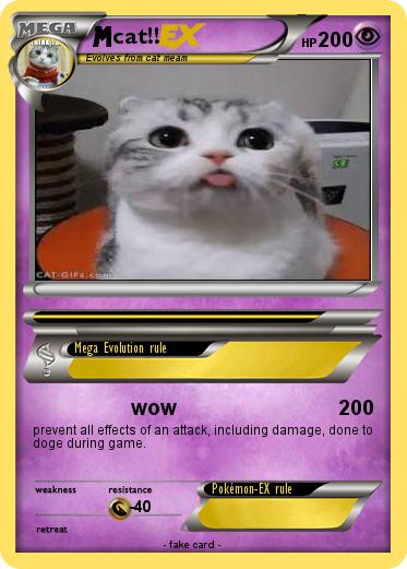 Pokemon cat!!