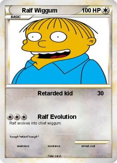 Pokemon Ralf Wiggum