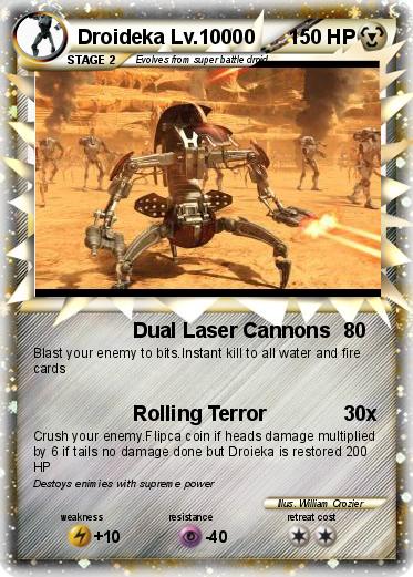 Pokemon Droideka Lv.10000