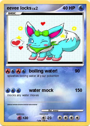 Pokemon eevee locks