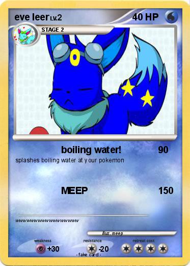 Pokemon eve leer