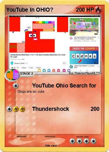 Pokemon YouTube In OHIO?