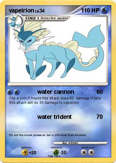 Pokemon vapeirion