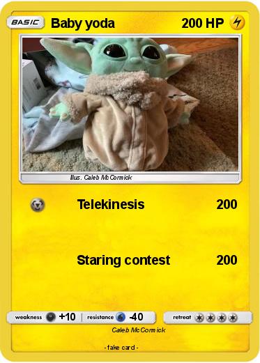 Pokemon Baby yoda