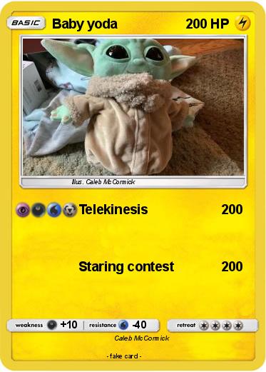 Pokemon Baby yoda