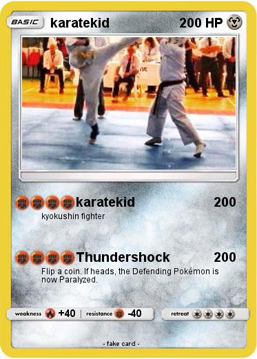 Pokemon karatekid