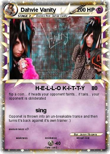 Pokemon Dahvie Vanity