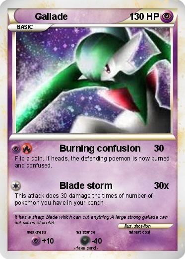 Pokemon Gallade
