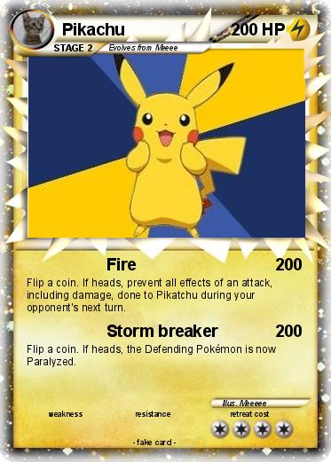 Pokemon Pikachu