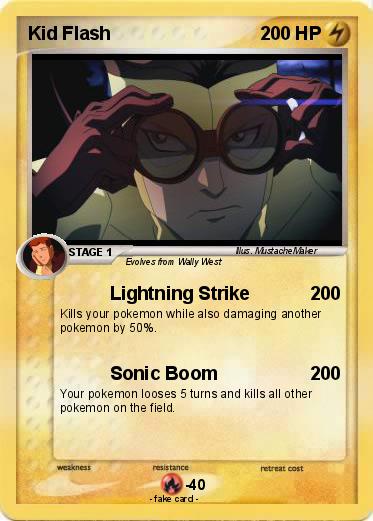 Pokemon Kid Flash