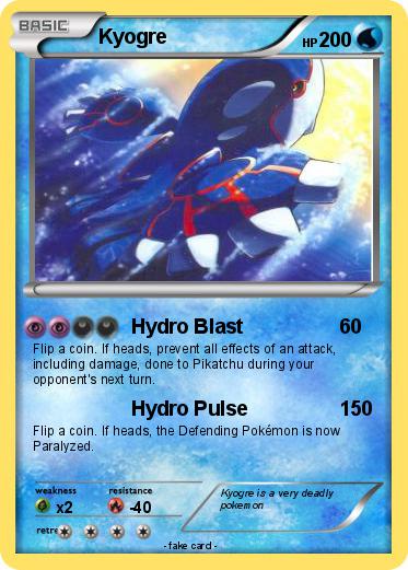 Pokemon Kyogre