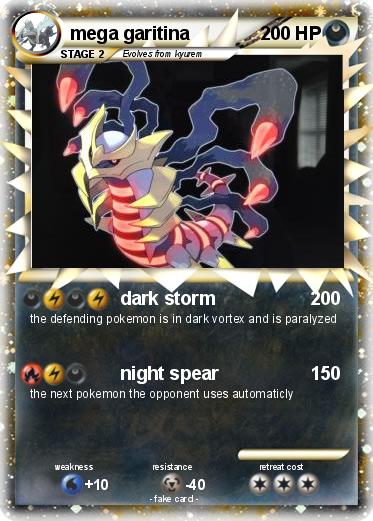 Pokemon mega garitina