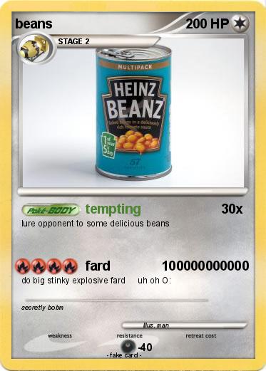 Pokemon beans