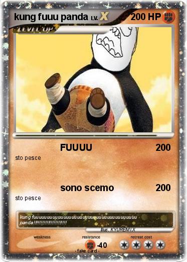 Pokemon kung fuuu panda