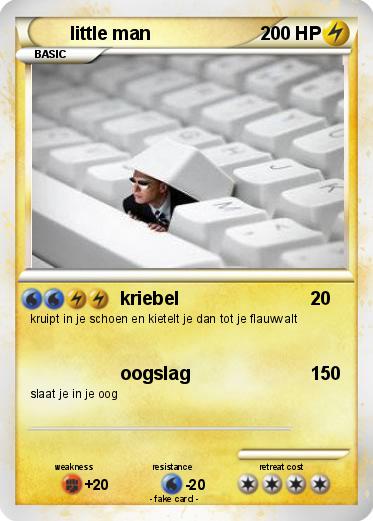 Pokemon little man