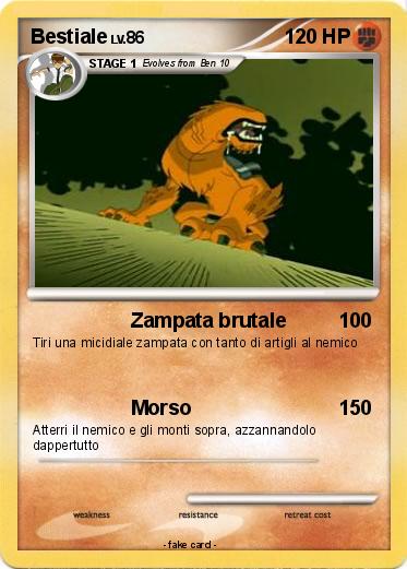 Pokemon Bestiale