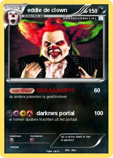 Pokemon eddie de clown
